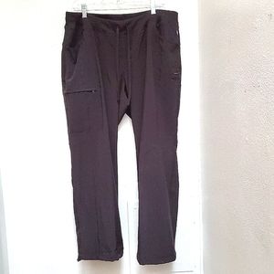 Black Petite Athleisure Pants Size XL